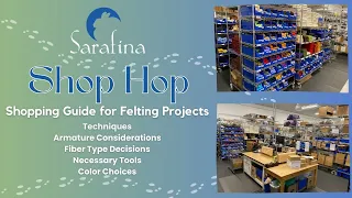 Shop Hop: Shopping Guide for Felting Projects (Episode 5 - Bison)