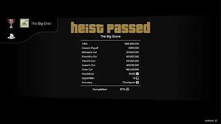 Grand Theft Auto V#18 The Big One! trophy