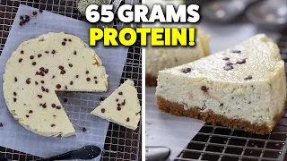 Protein Cheesecake without Protein Powder | Healthy Low Carb Dessert