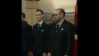 A special moment for Morocco's World Cup heroes ❤️ #shorts