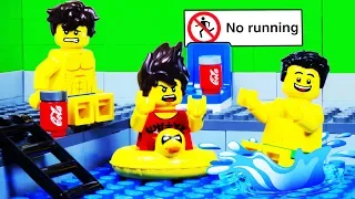 Lego Swimming Pool Fail - Lego City