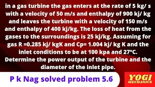 P k nag solved problem 5.6 of the chapter 5 of the thermodynamics