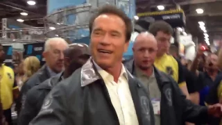 Arnold at the 2013 Arnold Classic Expo