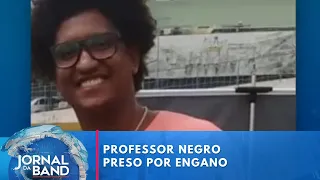 Professor negro é acusado de sequestro em SP, mas dava aula no momento do crime | Jornal da Band