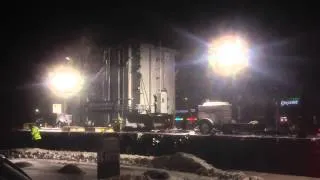 Moving massive transformer