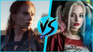 Black Widow VS Harley Quinn | BATTLE ARENA | The Suicide Squad | MCU vs DCEU DanCo VS