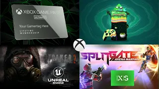 GAMEPASS FOR LIFE, XBOX SERIES X PACK TO WIN, SPLITGATE NEXT GEN, Stalker 2 UNREAL ENGINE 5