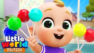 Das Lollipop-Lied | Such dir eine Farbe aus! | Little World Deutsch - Kinderlieder