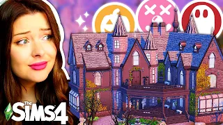 Using ~Scary Aesthetics~ To Build a House in The Sims 4