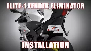 How to install an Adjustable Elite-1 Fender Eliminator on a 2017+ Yamaha R6 by TST Industries