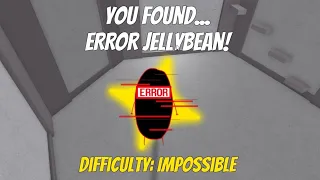 How to get ERROR Jellybean in FIND THE JELLYBEANS Roblox