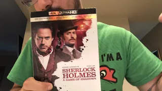 Sherlock Holmes A Game Of Shadows 4K Ultra HD Blu-Ray Unboxing