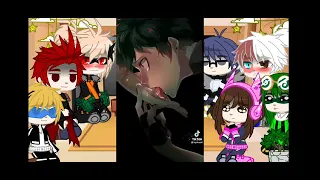 BNHA reaccionan a Deku Villano[bnha reacted to deku villain]Violeta_Uchiha