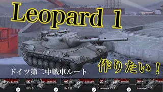 WoTb Ru 251経由でLeopard1開発！ Tier6から乗ってチェック[ゆっくり実況]