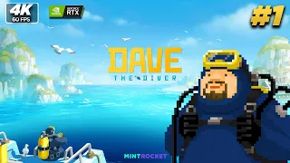 Dave the Diver | Gameplay Walkthrough | PART 1 |  FULL GAME | No Commentary