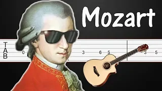 40 Symphony - Mozart Guitar Tabs, Guitar Tutorial (Easy, Fingerstyle, Rock Version)