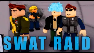 SWAT Raid Criminal Bunker! SWAT Team-up! | Emergency Response (ERLC Roblox Gameplay)