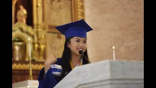 Senior High School Graduation 2021 - Valedictory Address | Gabrielle George D. Cendaña