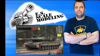 RFM Leopard 2A7V in 1/35 Unboxing