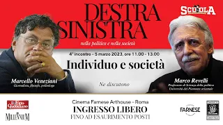 Scuola del Fatto, l'individualismo è di destra o di sinistra? Veneziani e Revelli a confronto