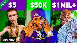 POPULAR RAPPERS BY FEATURE PRICESss2k20