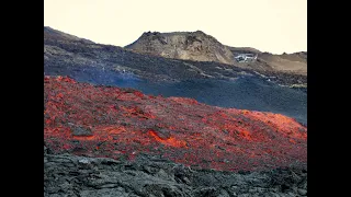 Activité volcanique Piton de la Fournaise ile de la Réunion 2020