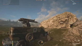 BF1 - artillery truck long shot compilation #2