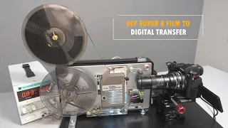 DIY Super 8 Movie Film to Digital Video Scanner/Transfer Device Telecine