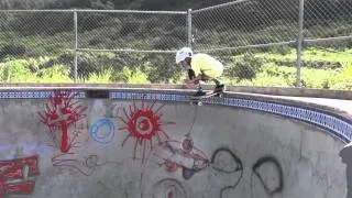 Makana Franzmann 7 year old surfer skater