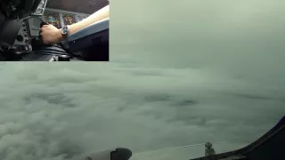 Pilot's-eye View - Landing in Stormy Weather