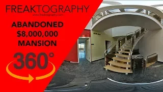 360 Degree Interactive 8 Million Dollar Abandoned Mansion Virtual Tour Abandoned Mansion on YouTube