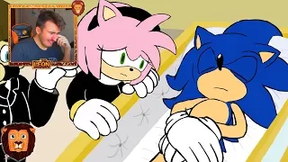 LA MUERTE DE SONIC 💔 *MUY TRISTE* 😭😢| FUNERAL DE SONIC | VIDEOREACCION ANIMACION LEON PICARON