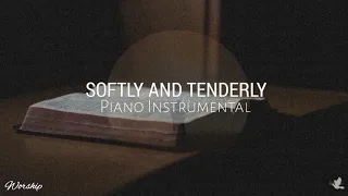 Softly And Tenderly | Hymn | Instrumental Piano With Lyrics | Worship