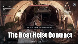 Assassins Creed Mirage Steal the Boat - The Boat Heist Contract