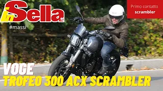 Voge Trofeo 300 ACX Scrambler: piccola scrambler per cominciare