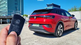 Volkswagen ID.4 GTX 77 kWh 299 hp TEST POV Drive & Walkaround