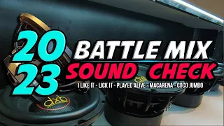 SOUND CHECK BATTLE REMIX 2023 - QUALITY SOUND TEST - SUBWOOFER TEST MUSIC