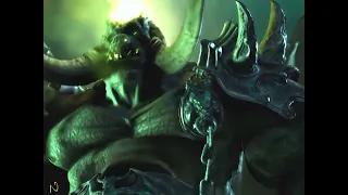 Hellscream Vs Mannoroth fight