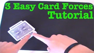 3 Easy Card Forces  - Tutorial