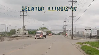 One Of The Nations Fastest Shrinking Cities: Decatur, Illinois 4K.