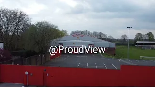 Manchester United's (Old) Training Ground "The Cliff" #mufc #manchester #salford #premierleague