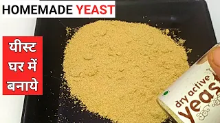 यीस्ट बनाये घर में आसानी से |homemade yeast|yeast recipe|how to make yeast at home