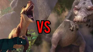 MOMMA DINO E FANG VS RUDY - (Momma dino vs Fang - parte 2)