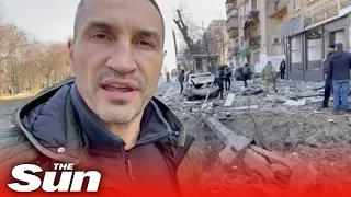 Wladimir Klitschko: "This is what Russia’s war against civilians looks like."