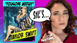 Vocal Coach Reacts Taylor Swift - Grammys 2021 | WOW! She was...