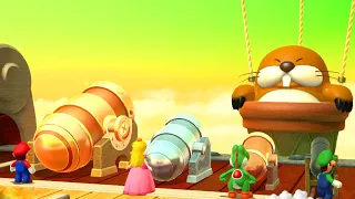 Mario Party 10 - Mario Vs Luigi Vs Peach Vs Yoshi Airship - Central