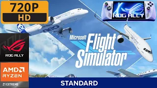 Microsoft Flight Simulator ROG ALLY 720p Medium | 120Hz | FSR Ultra Performance | Turbo Mode 30W