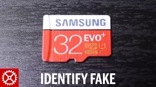 How to Identify a Fake Samsung Micro SD Memory Card