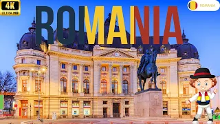 Romania in 4K Ultra HD.Unraveling the Enigma.Europe's Mysterious Gem Revealed | Travel Documentary.