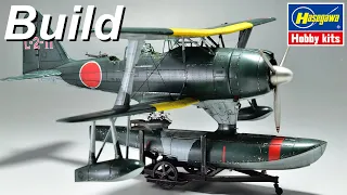 【build Video】HASEGAWA 1/48  F1M2 TYPE ZERO PETE Part2